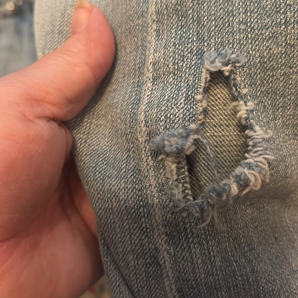 Miss Me Jeans Heavily Embellished Light Wash Distressed Size 30 Waist - Picture 12 of 12